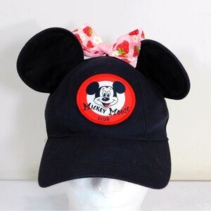 Disney Parks Mickey Mouse Club Bow Ears Hat Official Mouseketeer Adult Size